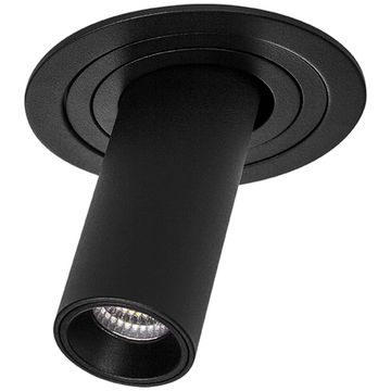 Комплект из светильника и рамки 10W 3000K i617272 чёрный InteroBall Lightstar
