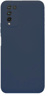 Мягкий Soft Touch чехол из силикона для HUAWEI HONOR 10X LITE / P SMART 2021 с бархатной подкладкой