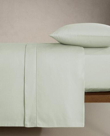 ZARA HOME НАТЯЖНАЯ ПРОСТЫНЯ ИЗ САТИНА | ВЫСОТА 30 СМ (300 НИТЕЙ), МЯТНЫЙ