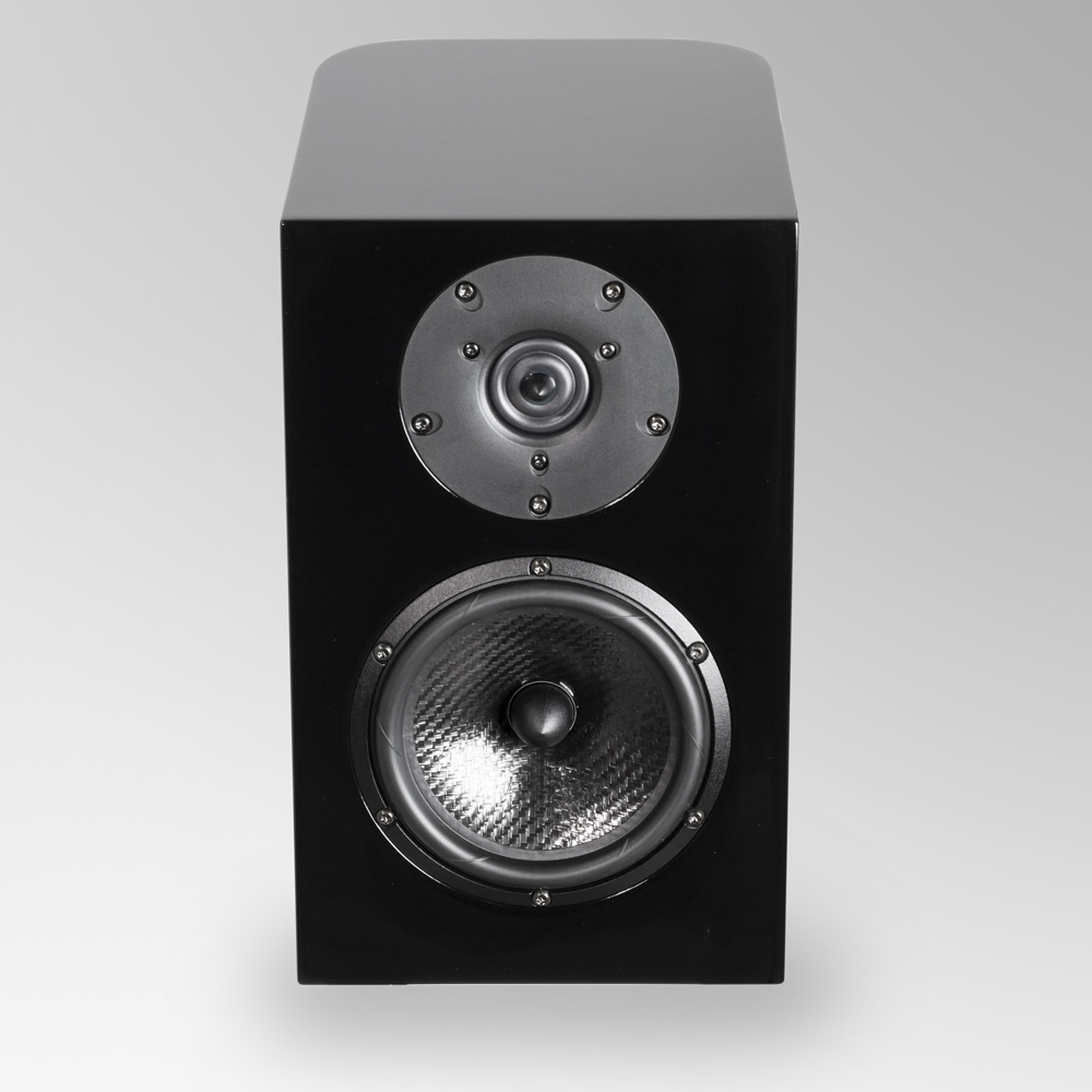 APERTURA SWING black high-gloss полочная акустическая система