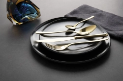 Sambonet Набор из 6 золотых ложек для эспрессо Taste PVD 52553G37