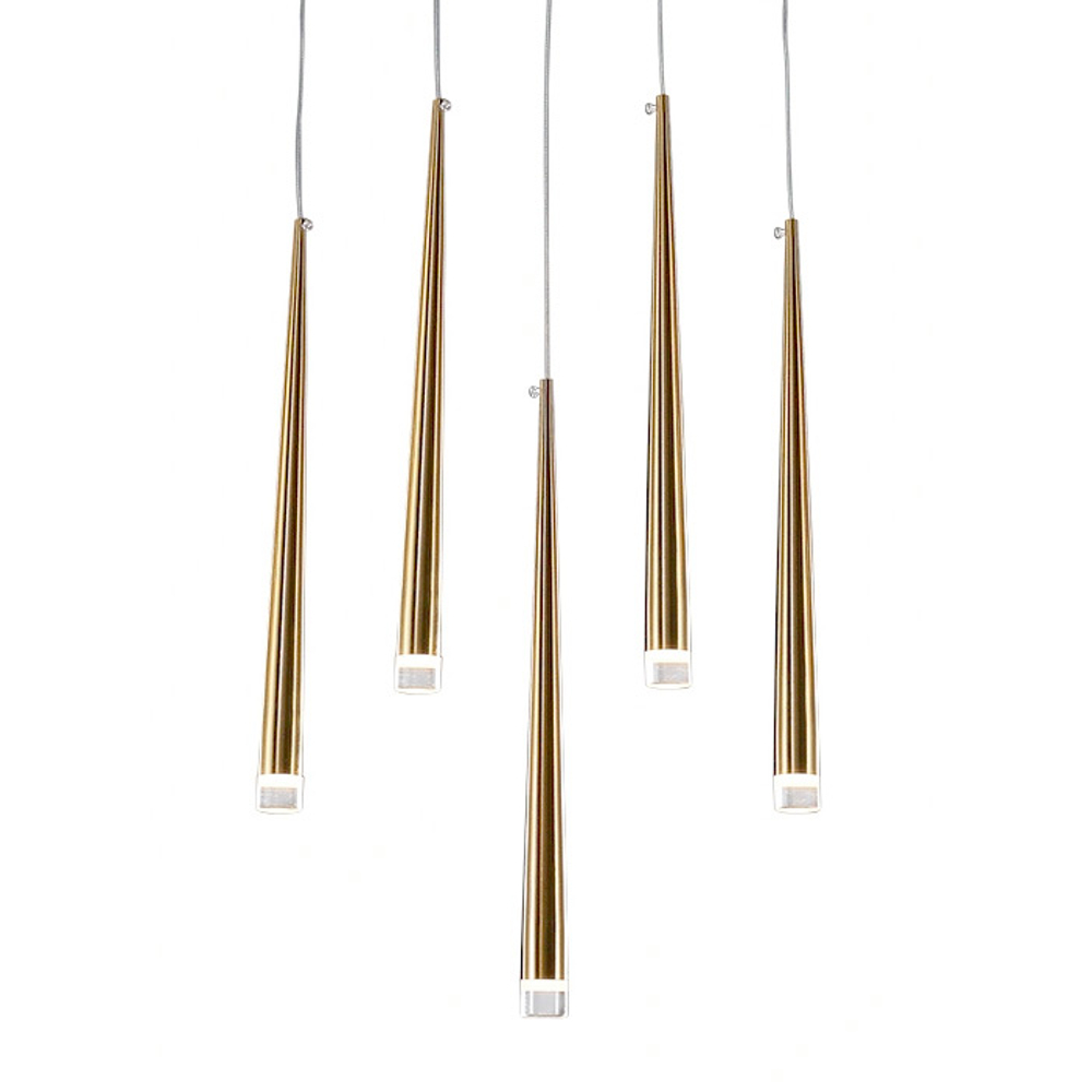 Подвесной светильник Aquitaine 5 gold