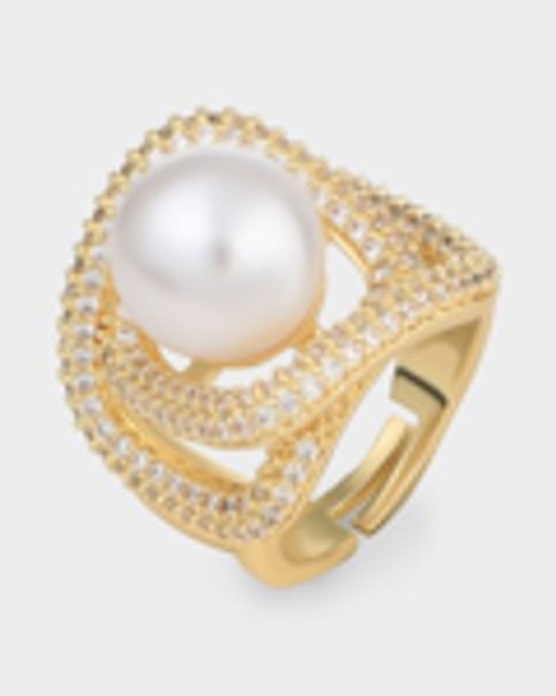 91004629 Кольцо Selena Pearls