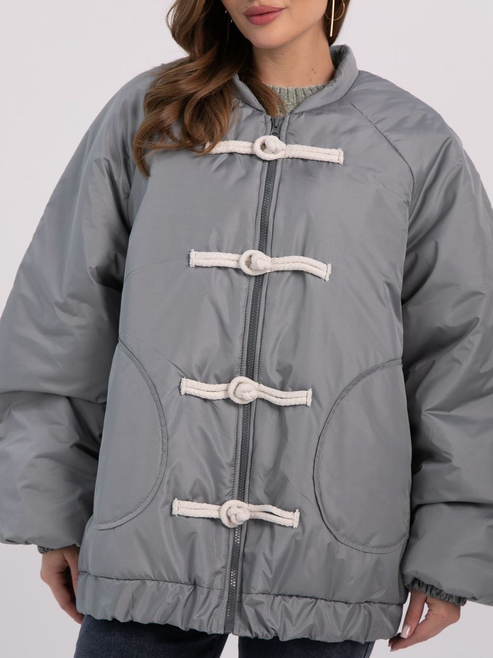 Куртка утепленная Арнетт (серая) Б16333-39М LT Collection