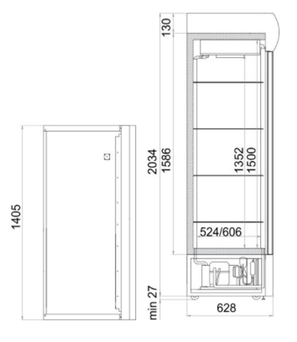 Холодильный шкаф POLAIR BC110Sd