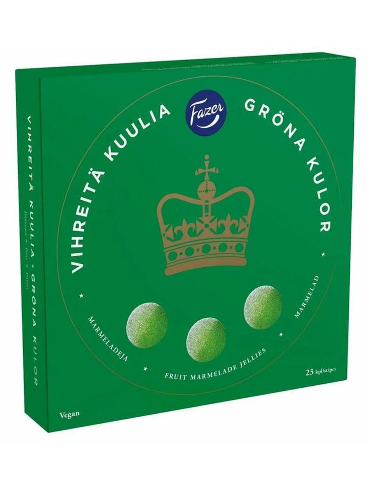 Мармелад Fazer Green Jellies 500 г x 2 шт