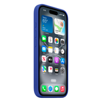 Силиконовый чехол с поддержкой MagSafe Apple Silicone Case для iPhone 16, Ultramarine (Ультрамарин)