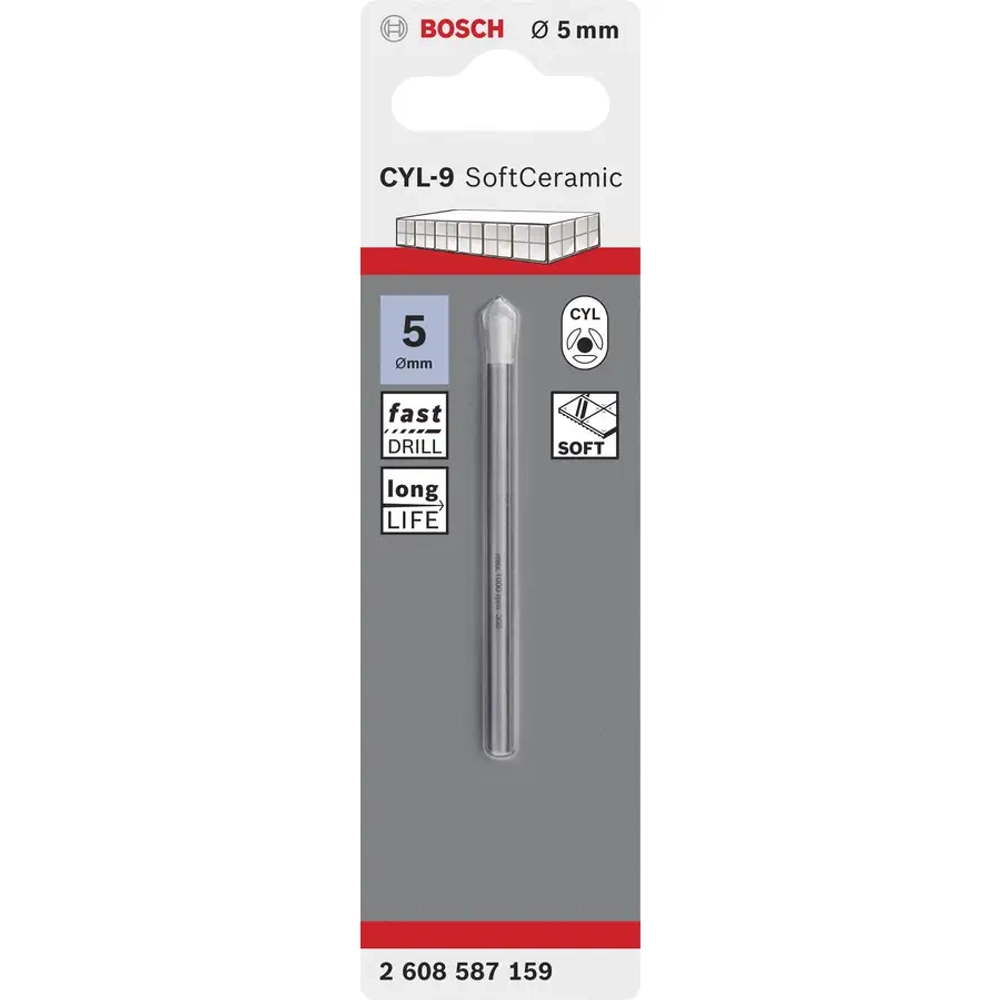 Сверло по кафелю CYL-9 CERAMIC 5Х70ММ BOSCH 2608587159