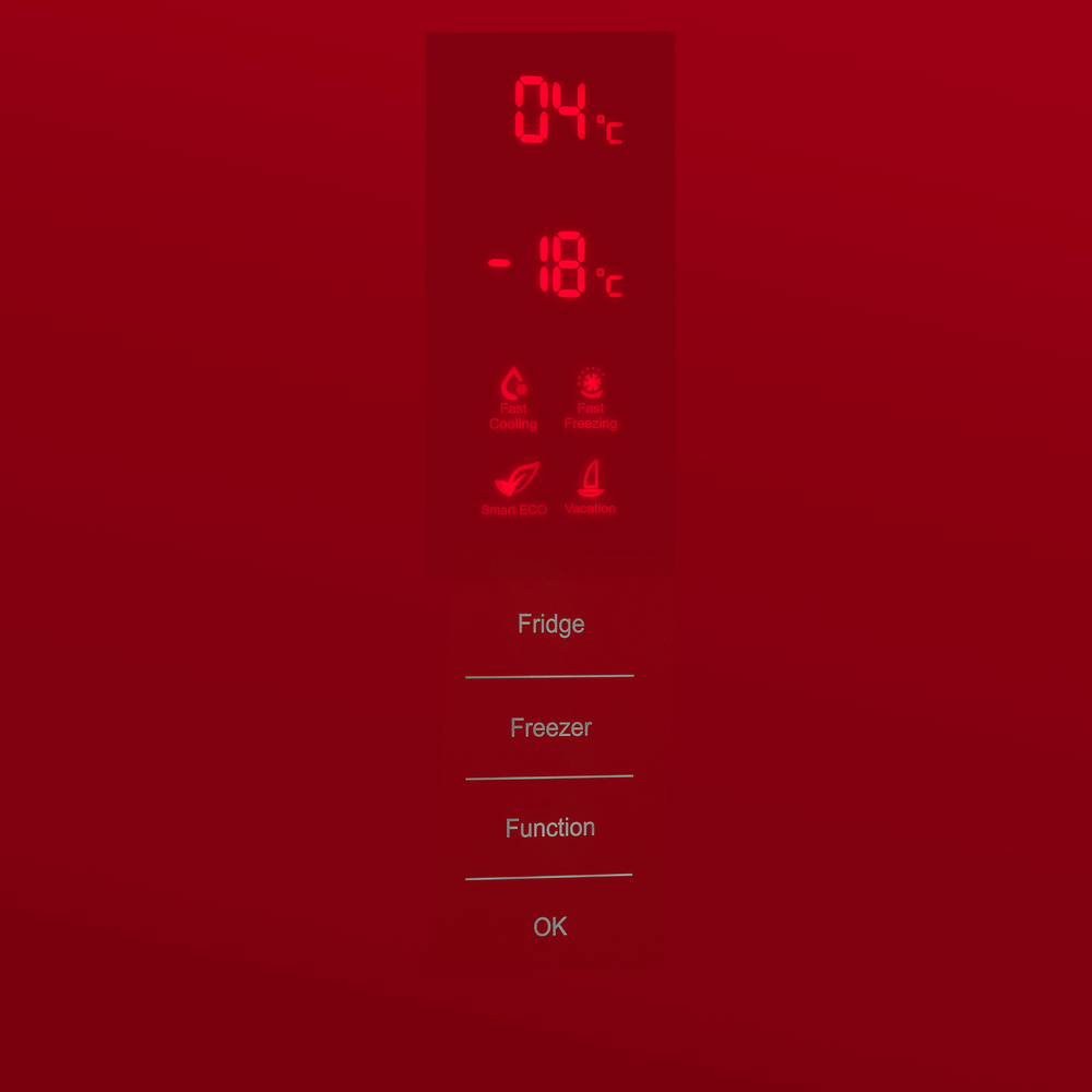 Холодильник MAUNFELD MFF200NFR Inverter