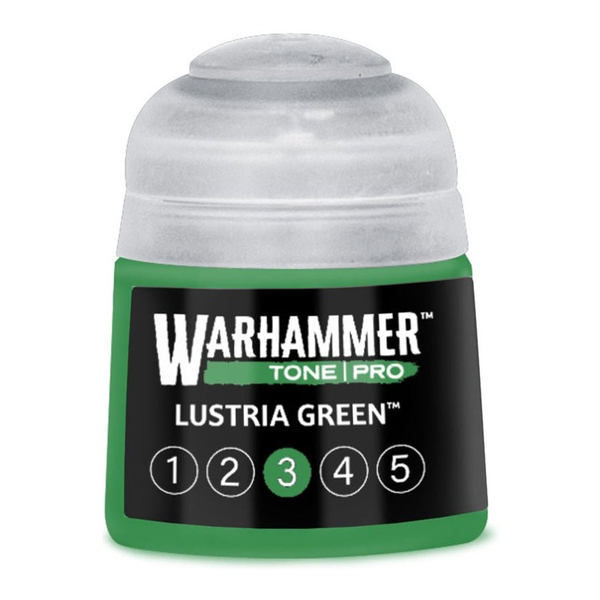 Краска Lustria Green 3 — Warhammer Tone Pro, 12 мл, 20-253 (ПРЕДЗАКАЗ)