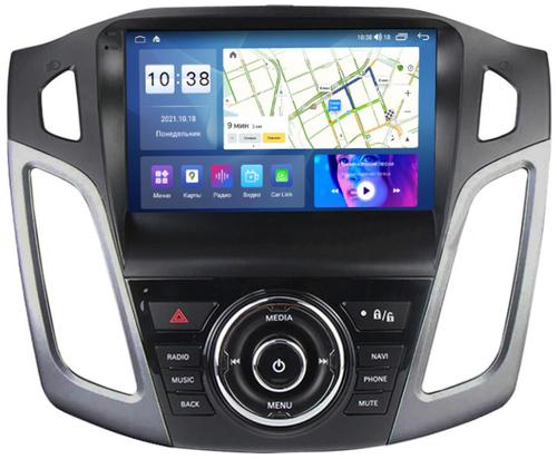 Магнитола для Ford Focus 3 2011-2019 - Parafar PF155LUX1U2K на Android 13, Быстрая, QLED+2K, CarPlay, 4G SIM-слот