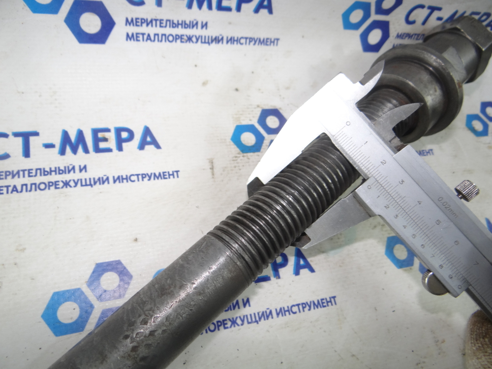 Шомпол (тяговый винт) для фрезерного станка (L=710мм) М24