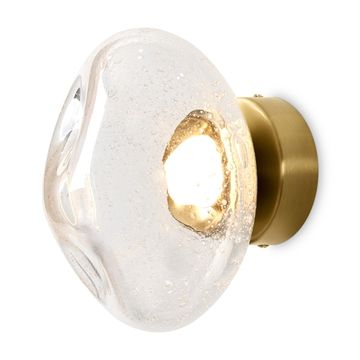 Бра 5W 3000K FR5601WL-01TR прозрачный/латунь Mote Freya