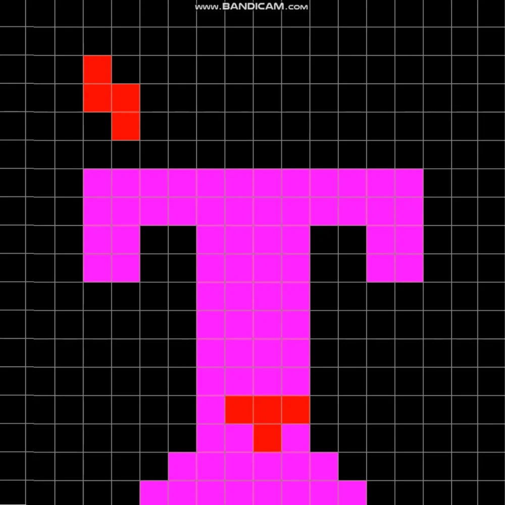 Комплект игры для Арены Pixel battle «Тетрис»