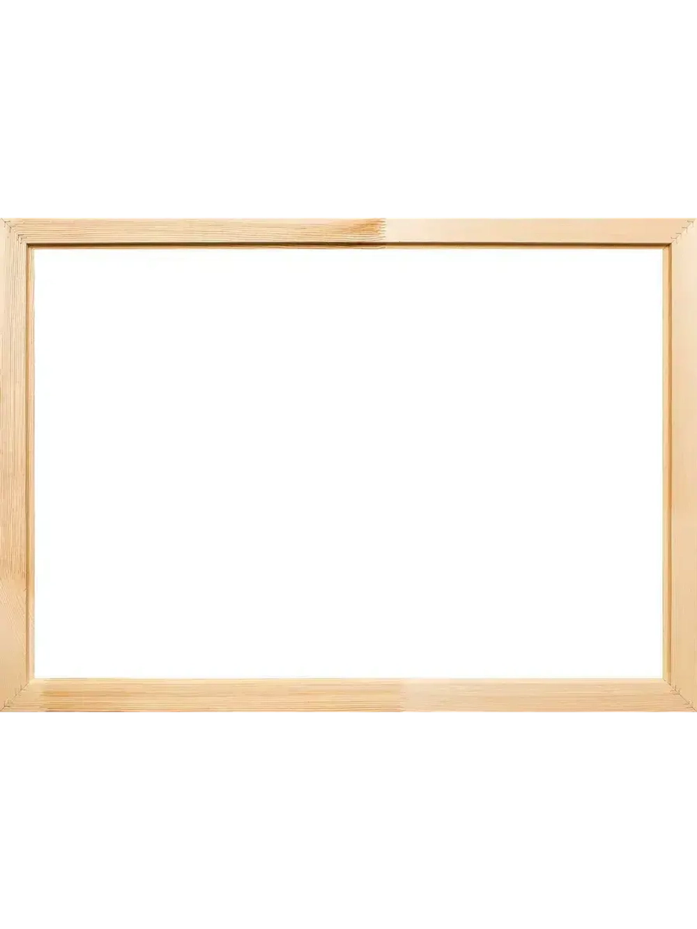 Деревянная рама 55x75 для картин на подрамнике сеч. 40x18