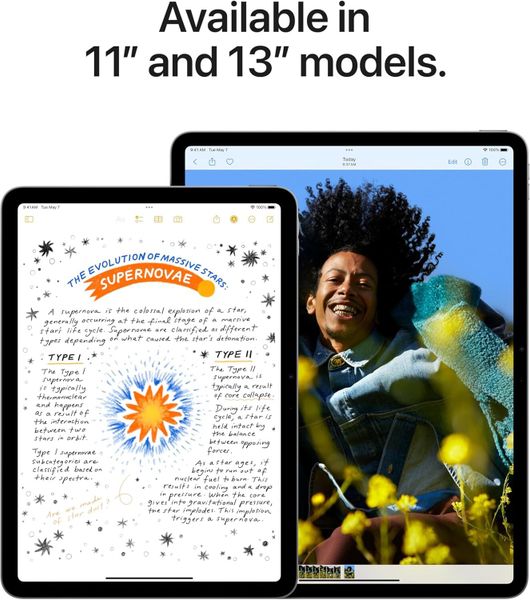 Планшет Apple iPad Air 13 (M2, 2024) 128 ГБ Wi-Fi + Cellular Синий | Blue