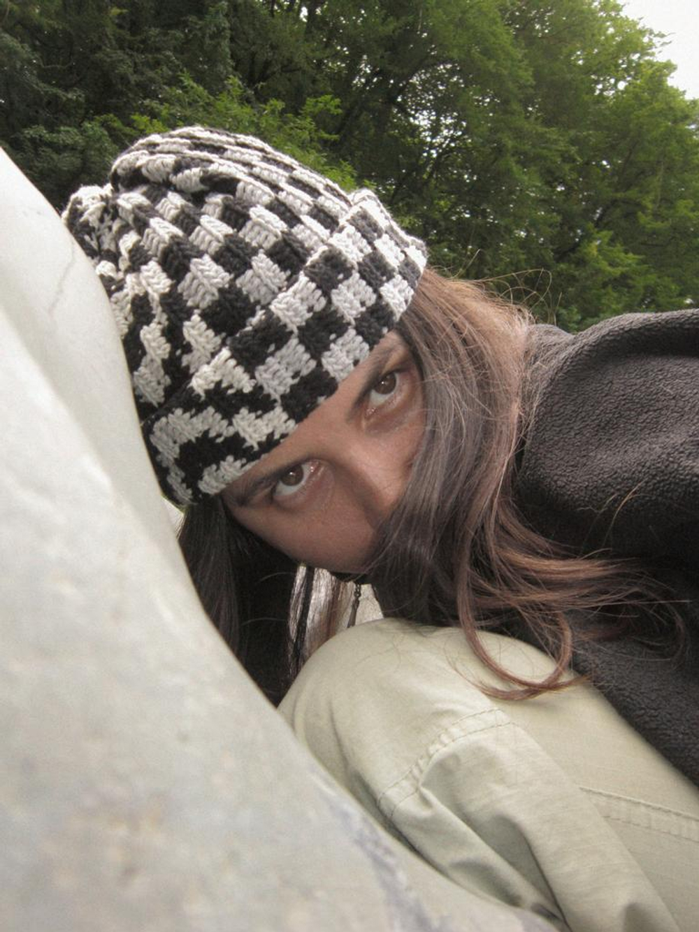 Шапка Jacob Cro Beanie Twins "Grey"