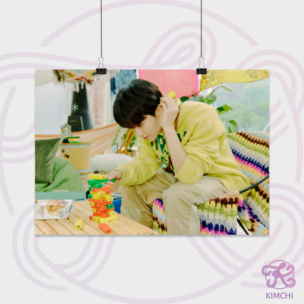 Постер А4 - NCT127 - Sticker (Road Trip ver.)
