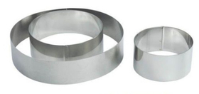 Форма кондитерская "Круг" d=10 см. h=6 см. нерж. MGsteel