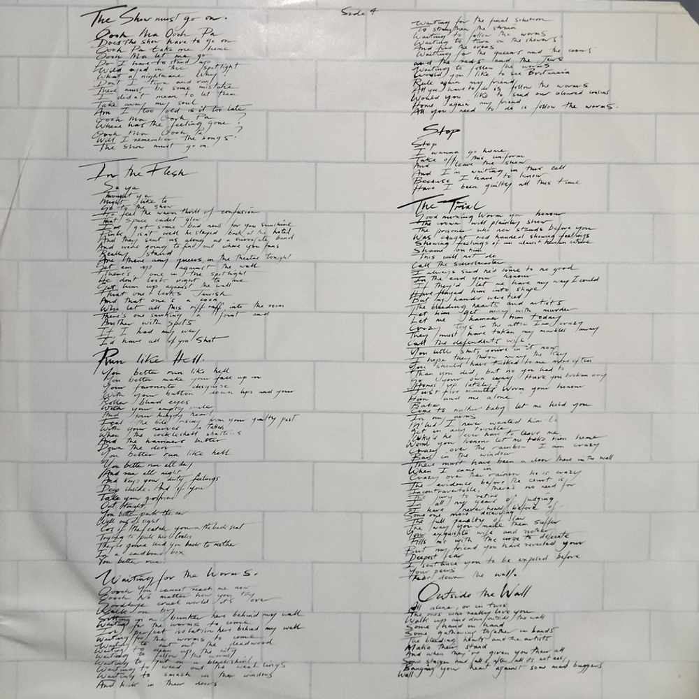 Pink Floyd / The Wall (2LP)