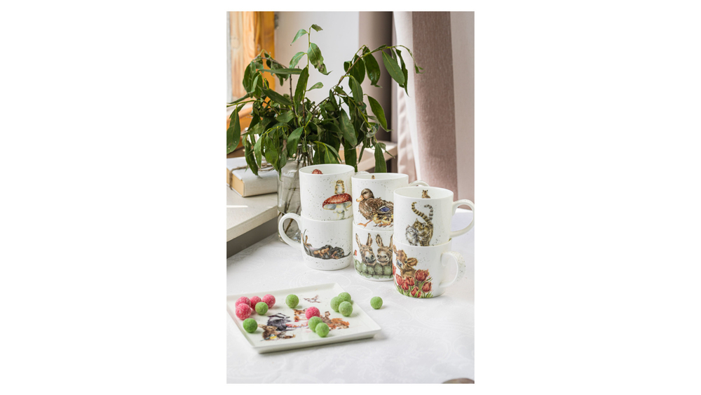 Кружка 310мл Royal Worcester Забавная фауна Коты