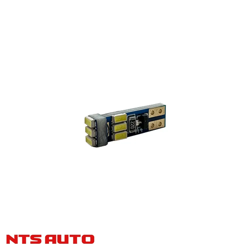 NTS Auto T5 LED 9SMD(3014) 12V Белый (1шт.)