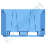 Изотермический контейнер 600 л Анион 600 л.(1240x1040x770см;синий) - арт.559523