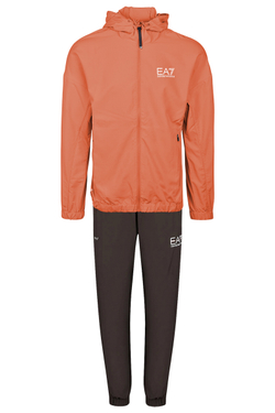 Мужской теннисный костюм EA7 Man Woven Tracksuit - разноцветный