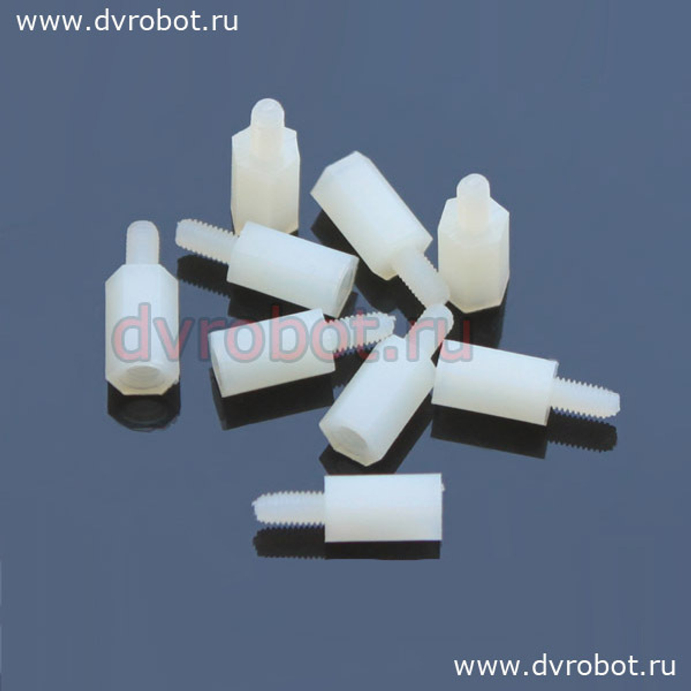 Стойка нейлон M3*8+6