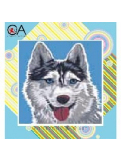 "Хаски"-4017К вышивка