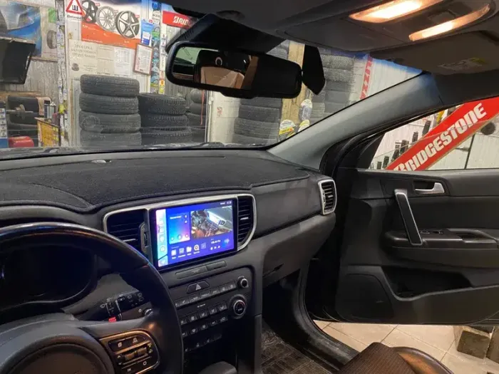 Магнитола для KIA Sportage 4 2016-2018 - Kuberg QLed, Android 13, Быстрейшая, CarPlay, SIM-слот