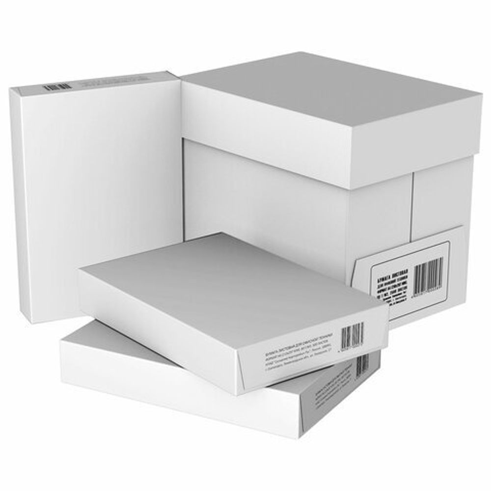 Бумага офисная А4, 80 г/м2, 500 л., ECO, белизна 60%, Sylvamo