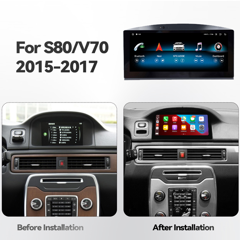 Установочный комплект для VOLVO S80 2015-2018  KUBERG JT-V8008