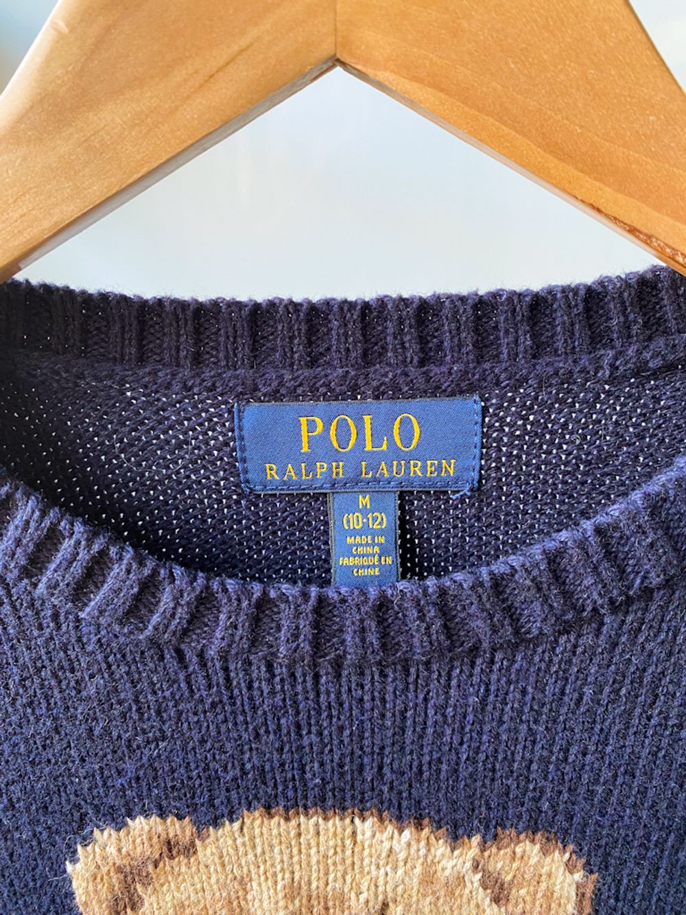 Хлопковый свитер Ralph Lauren, 158