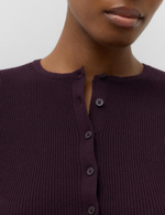 Короткий кардиган в рубчик из шерстяной смеси - Marks & Spencer