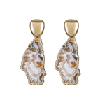Серьги Possebon Geodo Natural A5497.15 BR/G