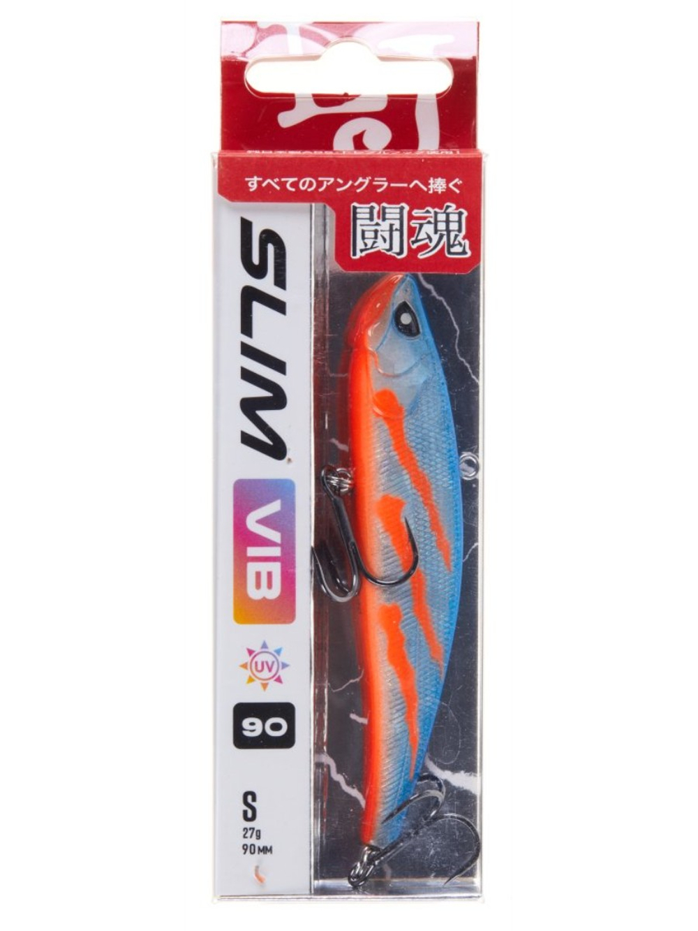 Воблер тонущий вертикальный LJ Pro Series SLIM VIB S 90.00/149