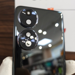 Крышка для Honor 90 оригинал (заднее стекло) цвет: Чёрный