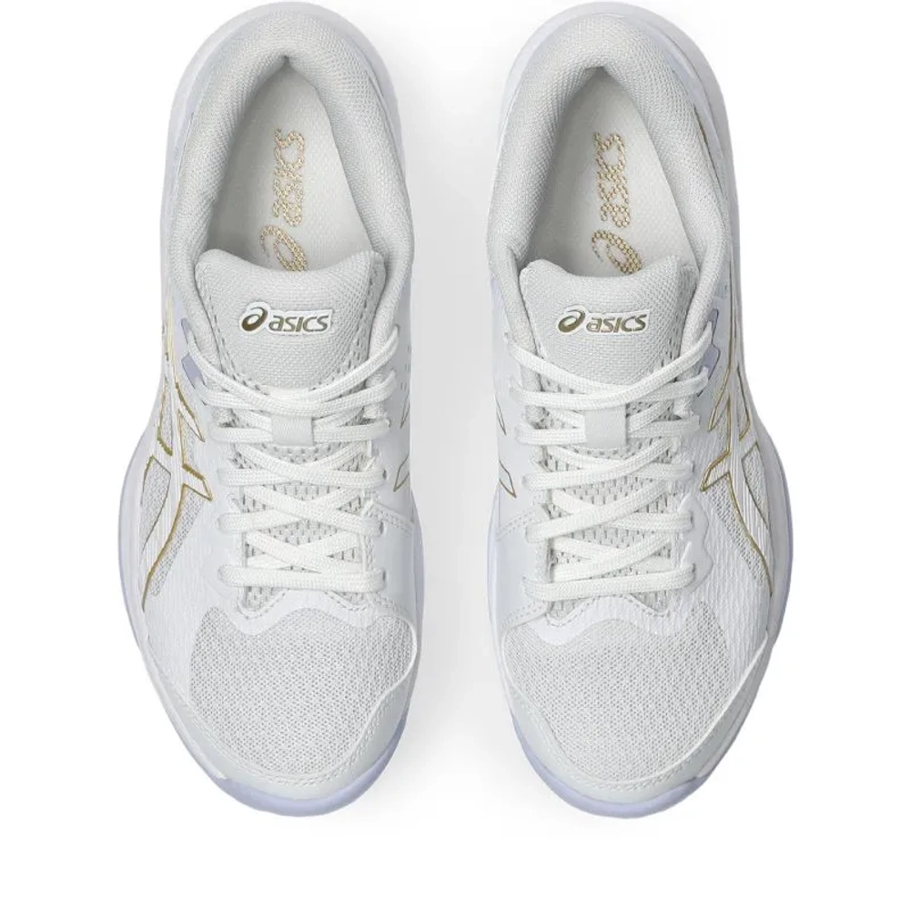 Женские кроссовки для бадминтона/сквоша Asics Beyond FF - white/champagne