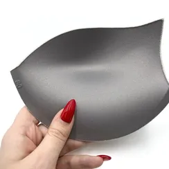 Чашки пуш-ап серые (75B-80A-70C-65D) , с уступом