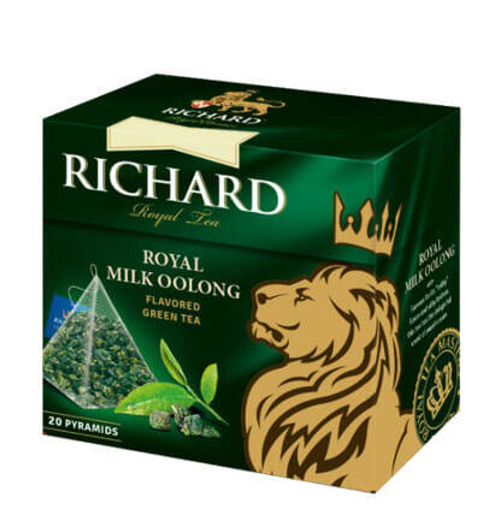 Чай в пирамидках Richard Royal Milk Oolong 20 шт