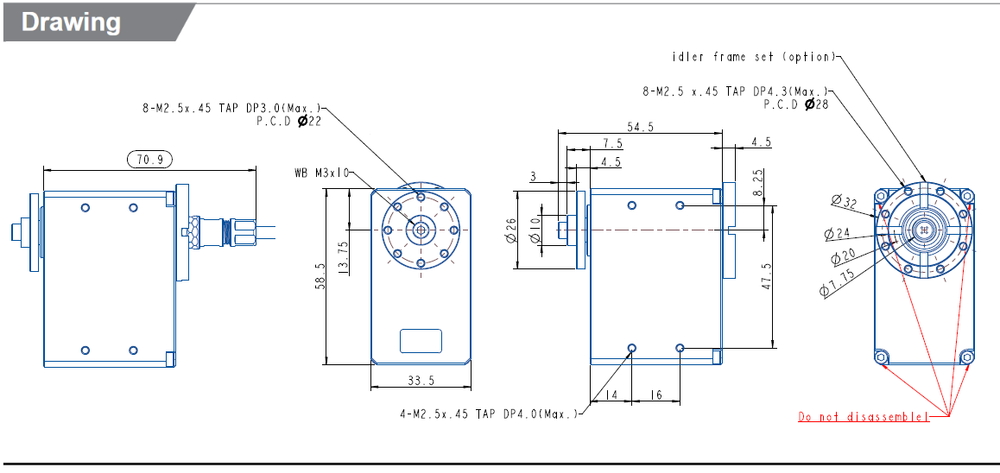 DYNAMIXEL XW540-T260-R