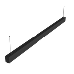 Светильник LED профильный L30 216W 6015х35х32мм 4000К черный подвесной IP40