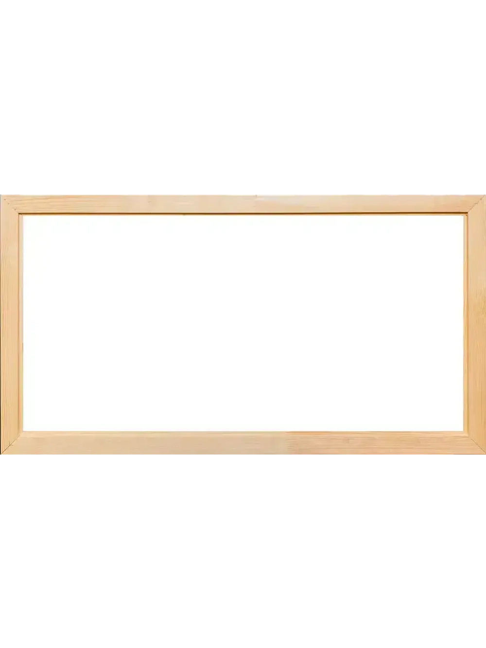 Деревянная рама 30x100 для картин на подрамнике сеч. 40x18
