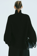 Свитер в резинку из смеси шерсти - H&M