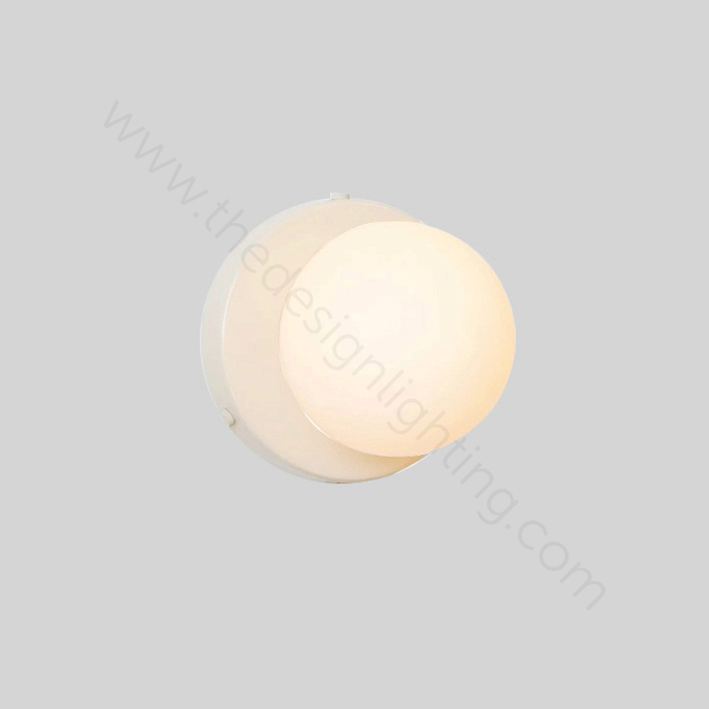Wall lamp H1817 Orb Surface Mount (White)