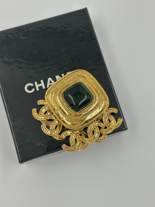 Брошь Chanel Gripoix