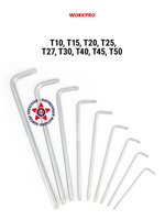 Набор ключей TORX с отверстием под штифт 9 шт WP222036