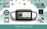 Магнитола для KIA Sorento Prime UM 2015-2020 (рамка большая) - Vaycar VA27-0442-2K на Android 13, Быстрая, 2K QLED, CarPlay, 4G SIM-слот