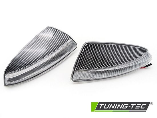 Динамические указатели поворота на зеркала заднего вида MIRROR WHITE LED SEQ fits MERCEDES VITO W204 W164